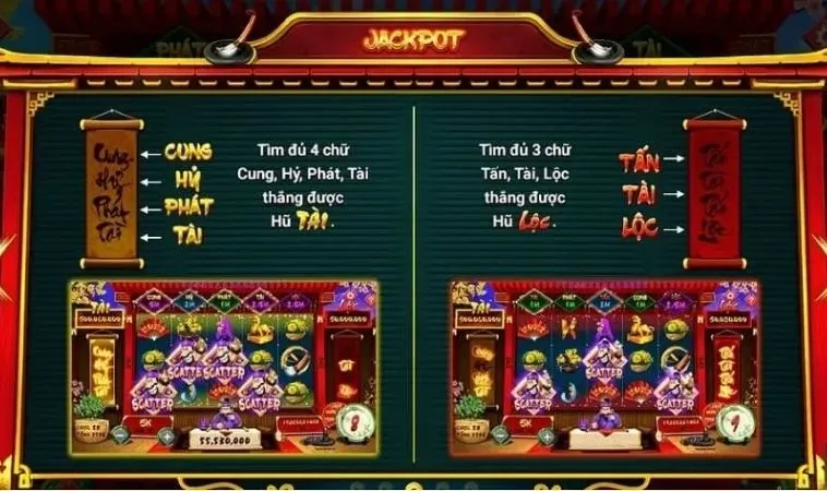 Cách tính Jackpot trong game Nổ Hũ Ông Đồ 12Bet